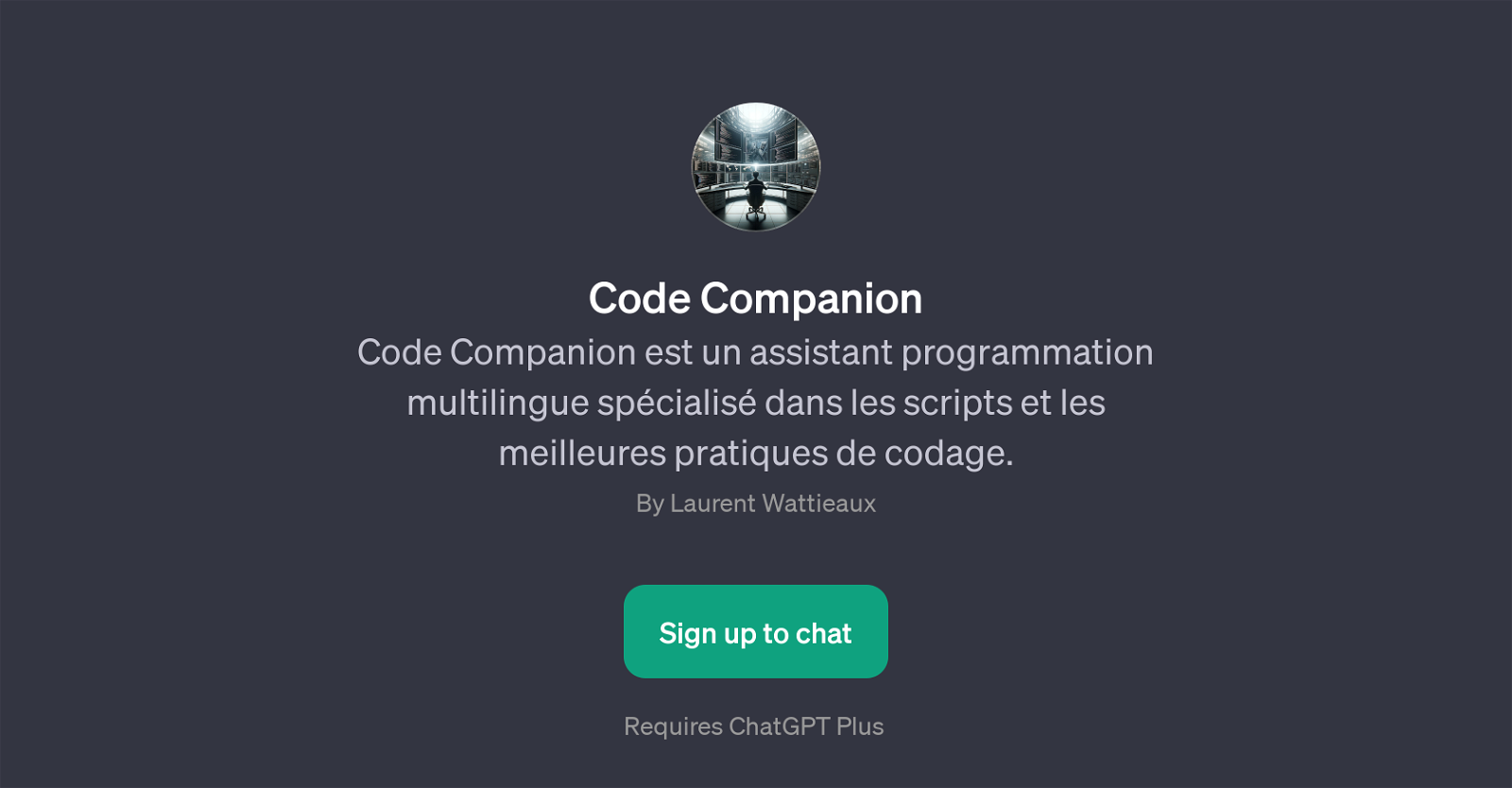 Code Companion website