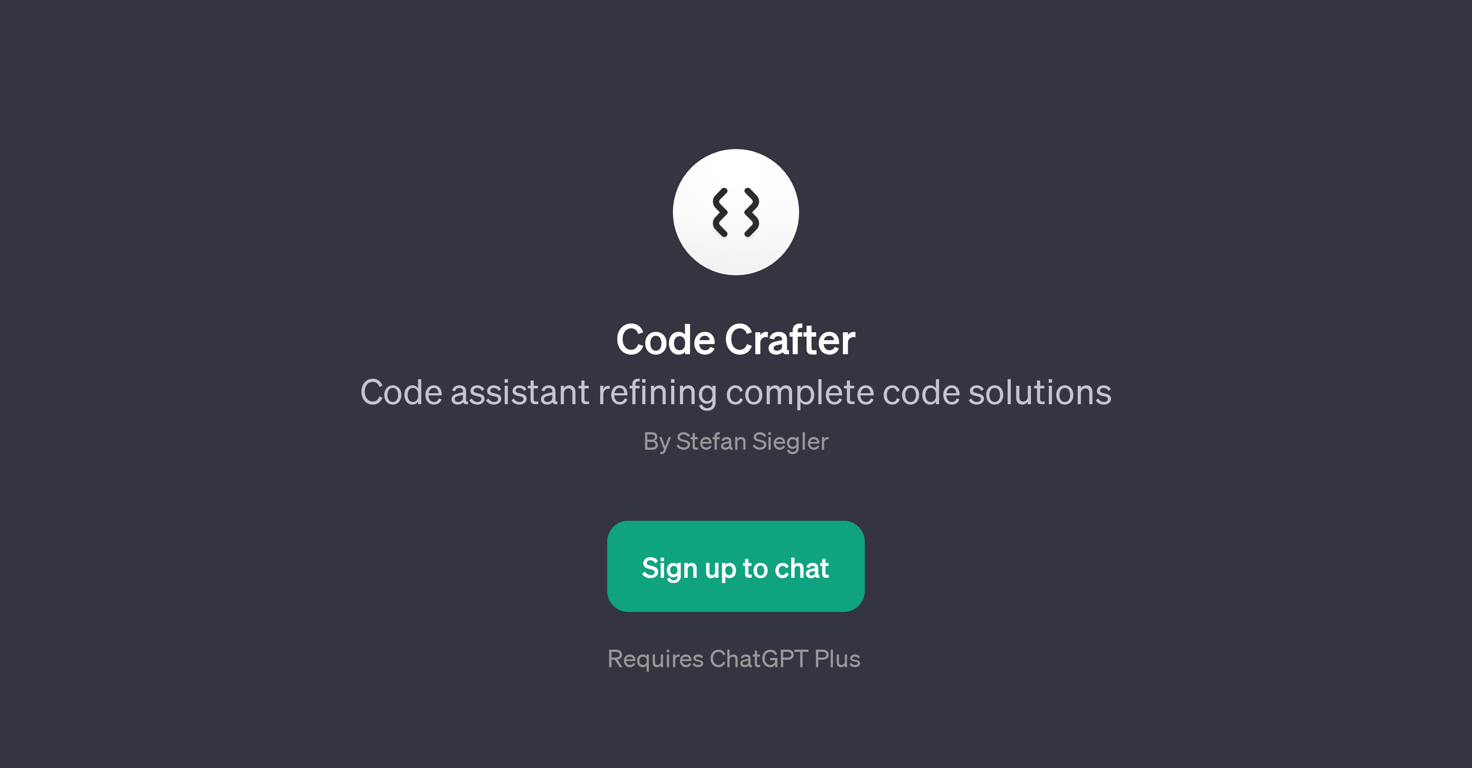 Code Crafter website