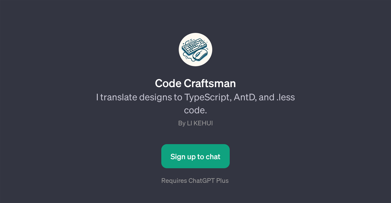 Code Craftsman website