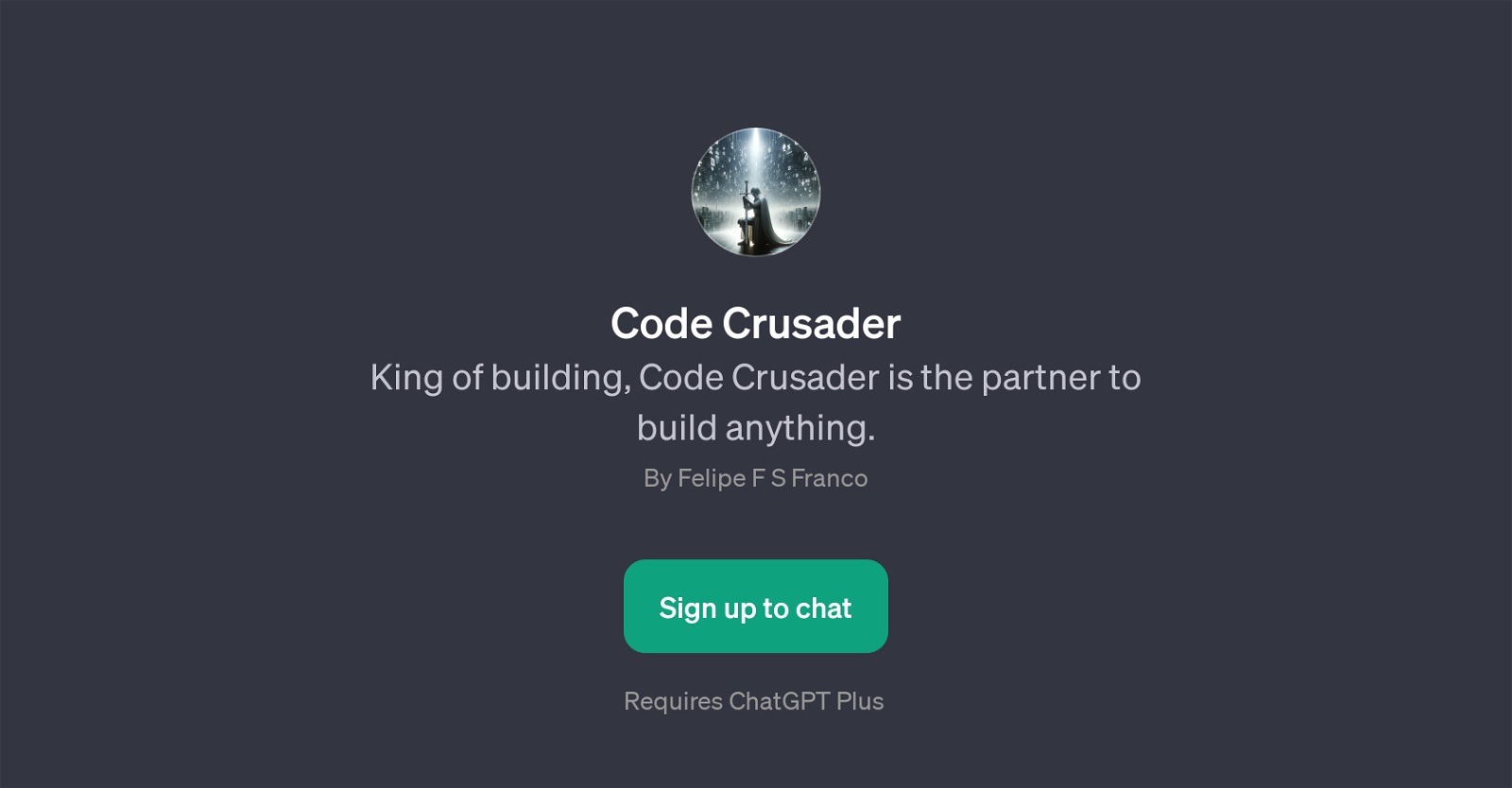 Code Crusader website