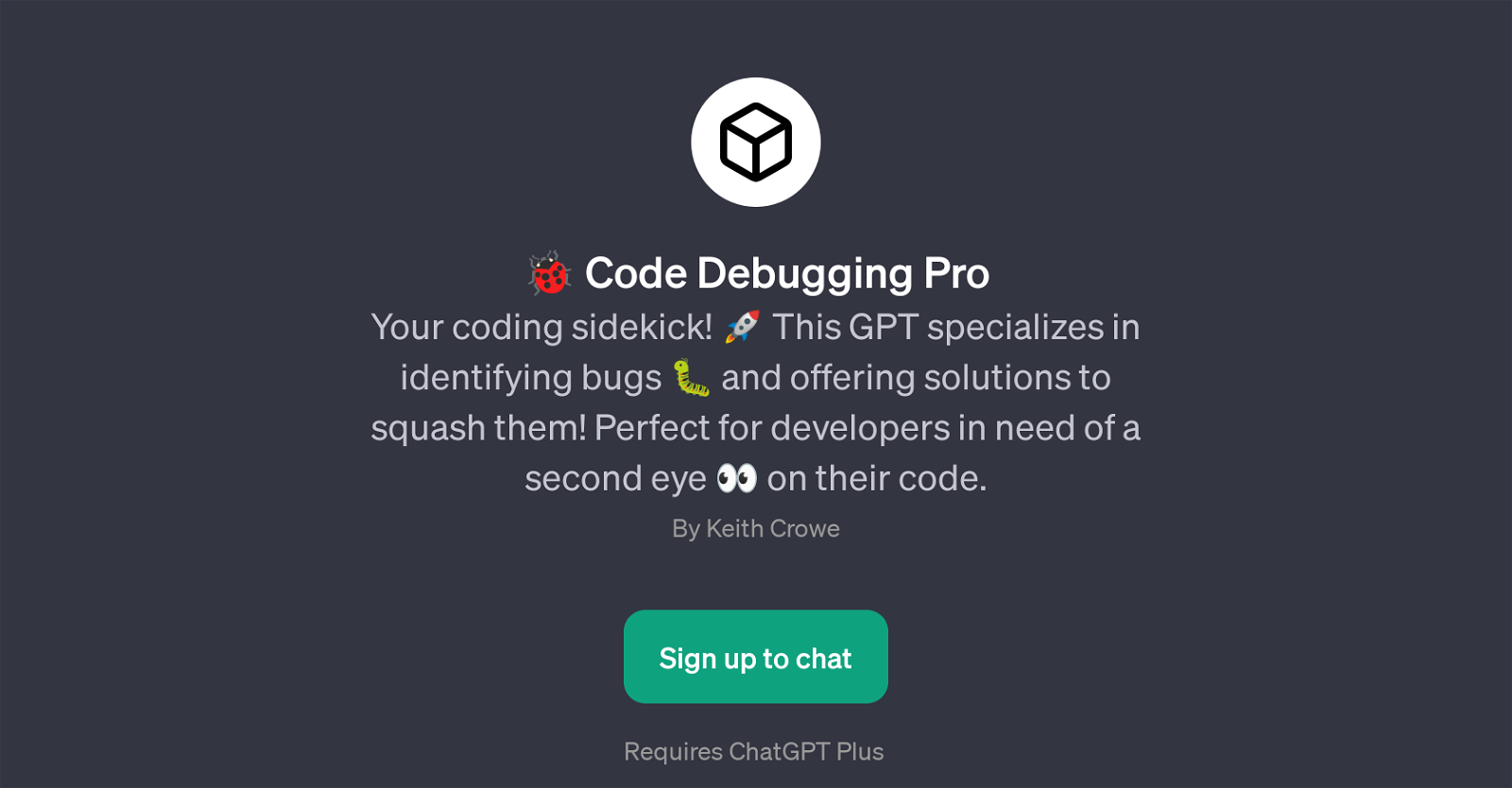 Code Debugging Pro website