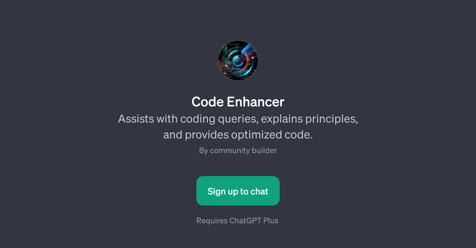 Code Enhancer website