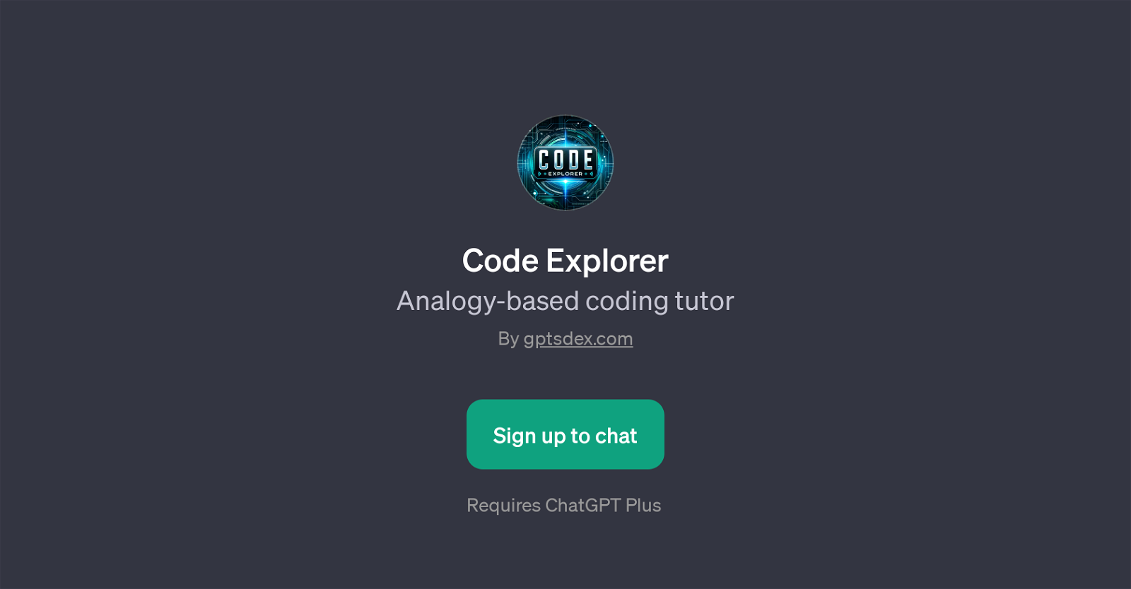Code Explorer website
