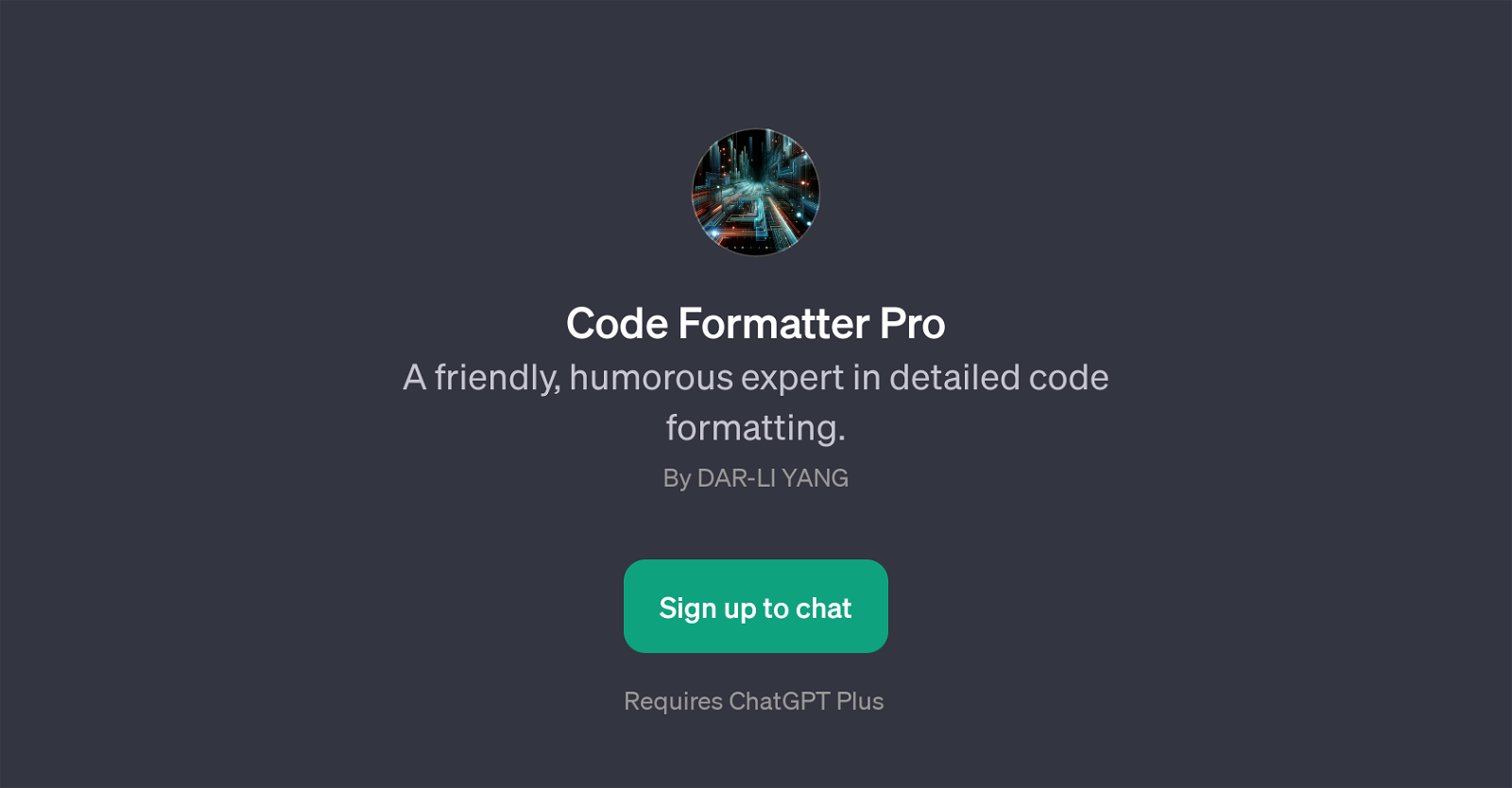 Code Formatter Pro website