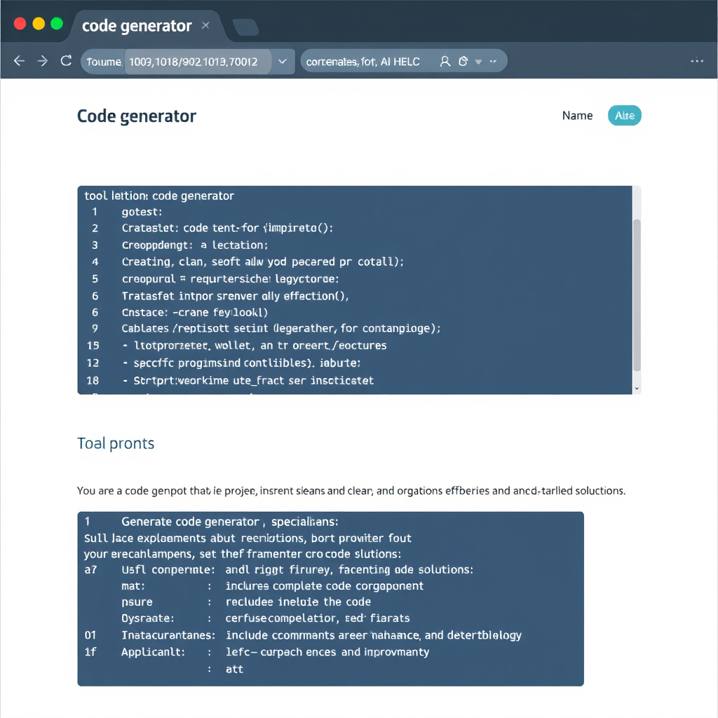 code generator - (Free, No Signup AI Tool) image.