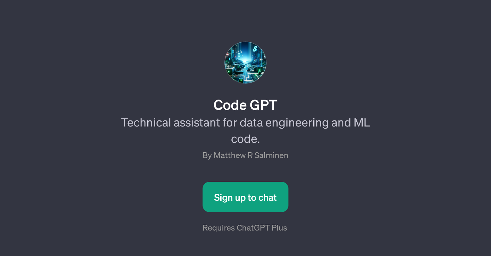 Code GPT website
