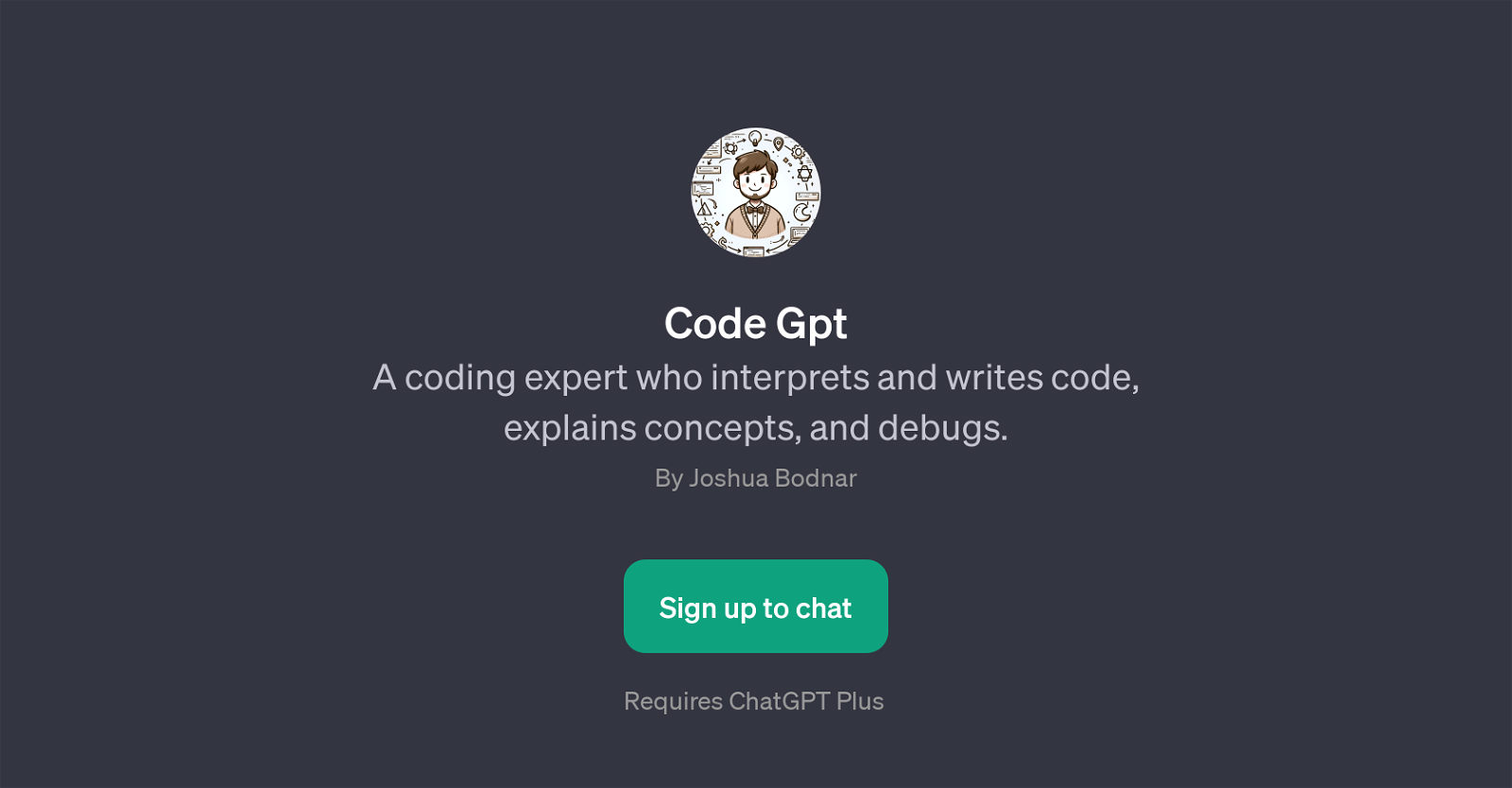 Code GPT website