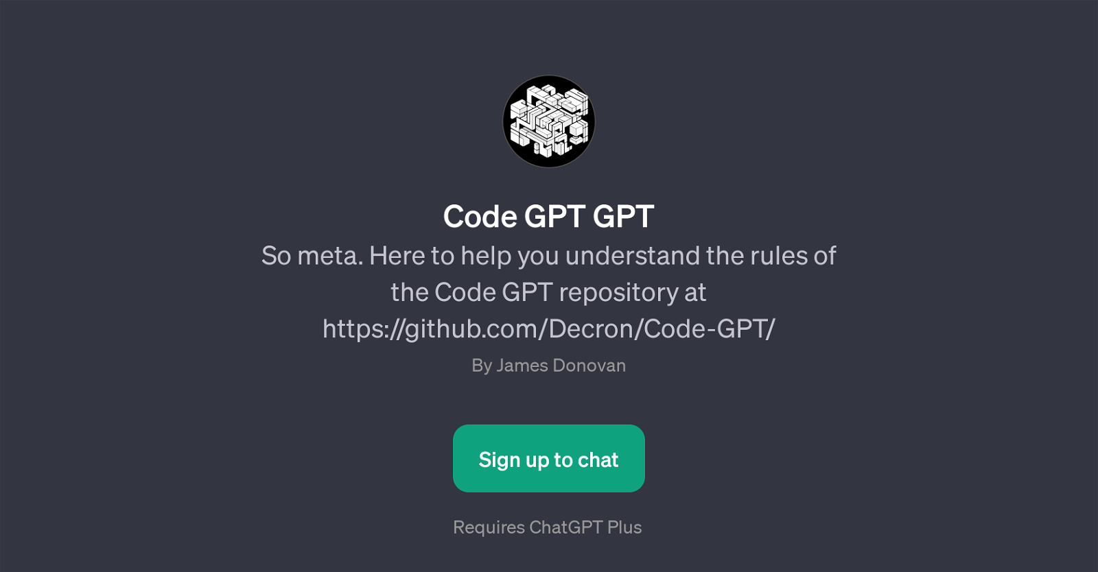 Code GPT GPT website