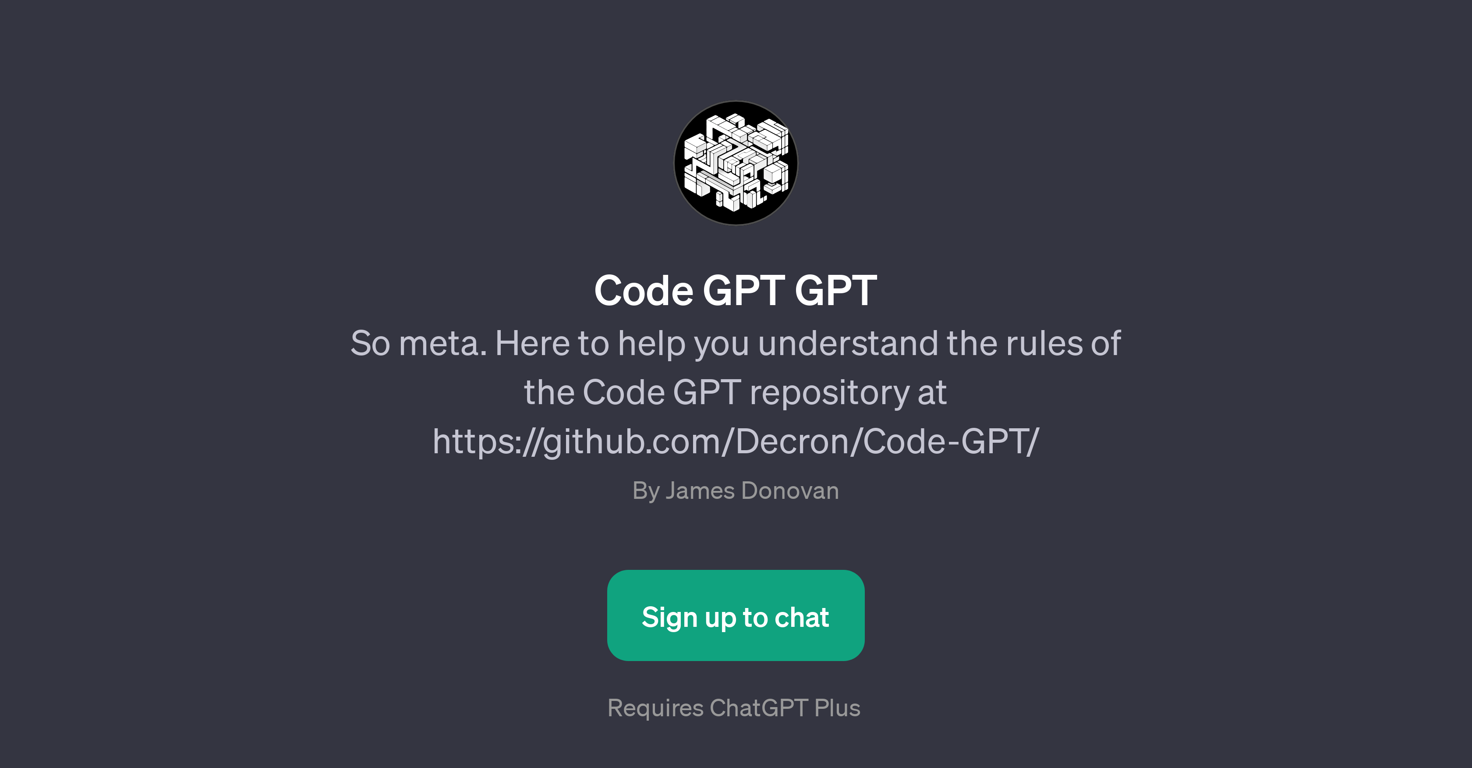 Code GPT GPT website