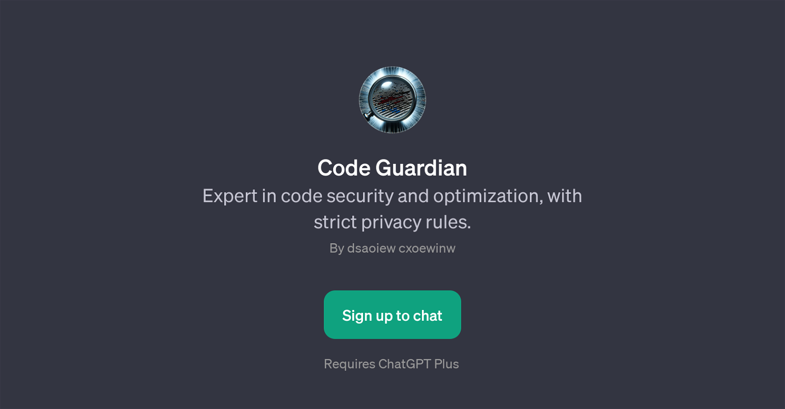 Code Guardian website