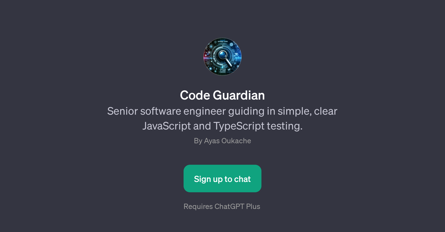 Code Guardian website