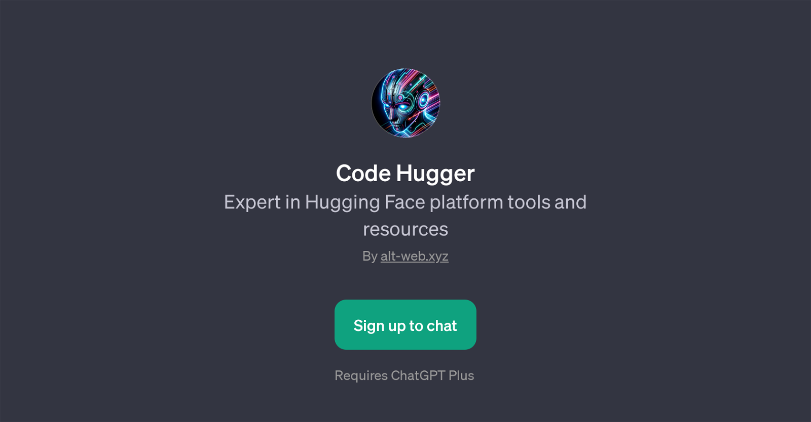 Code Hugger website