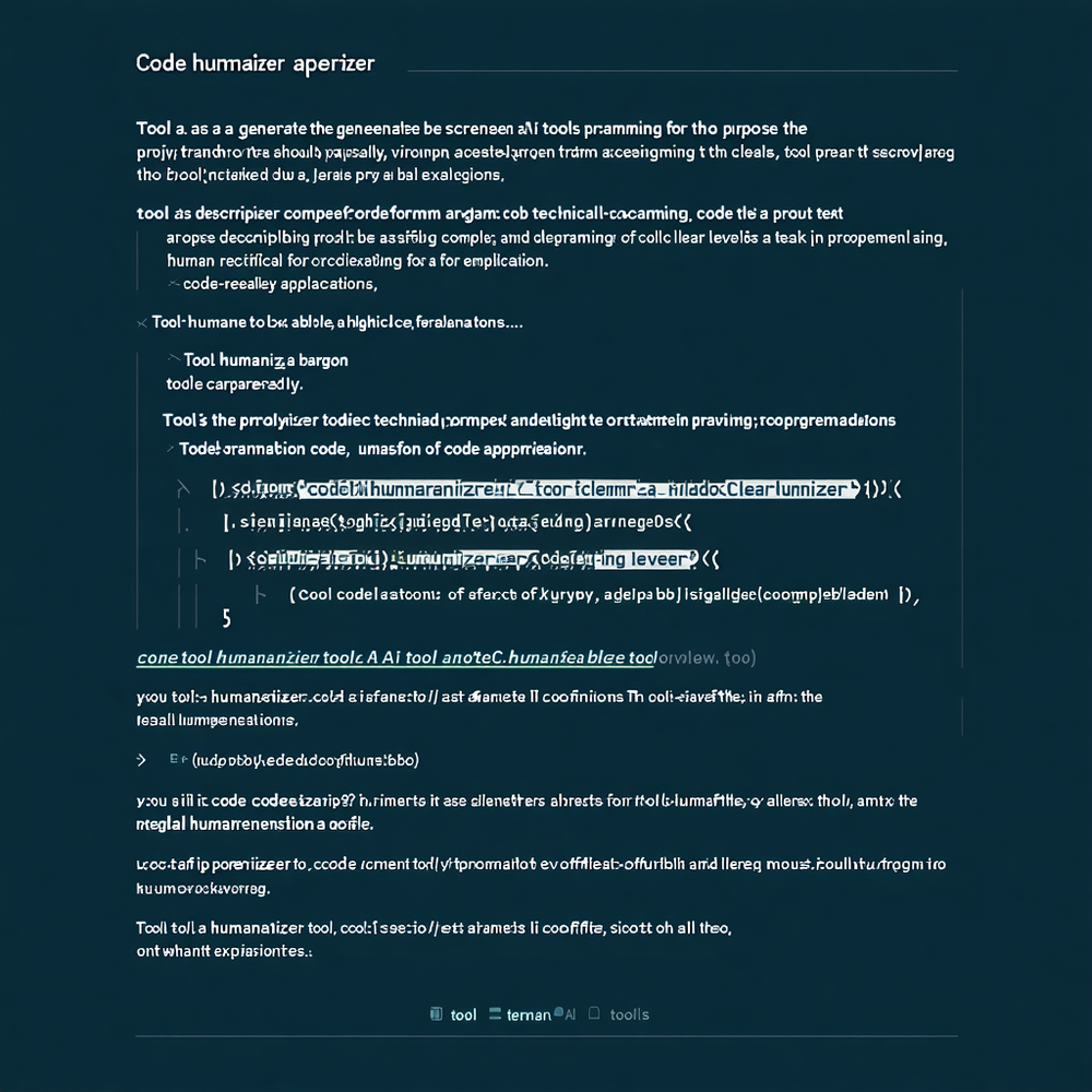 Code humanizer website