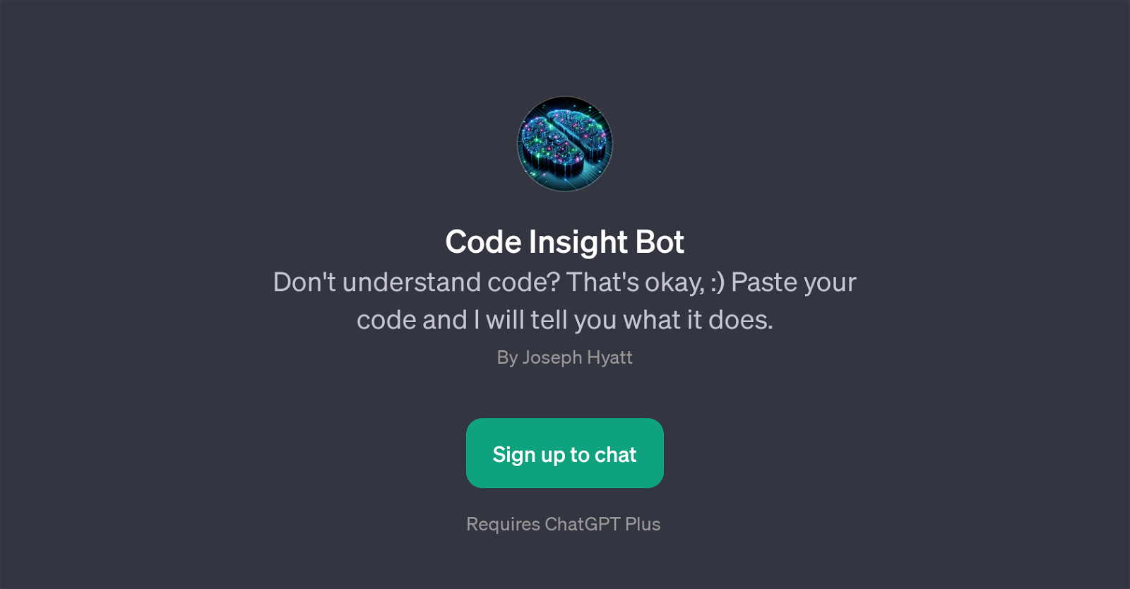 Code Insight Bot website