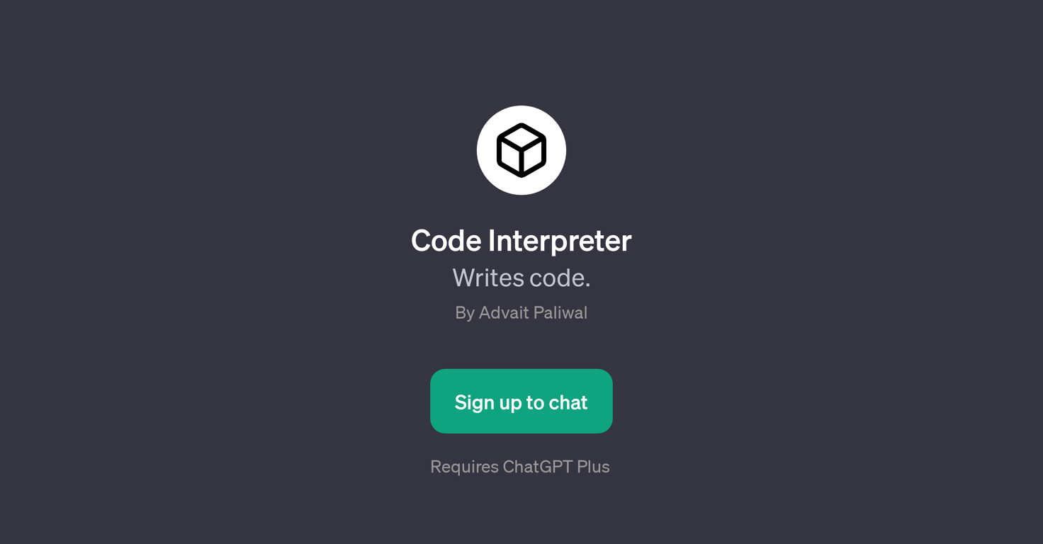 Code Interpreter website