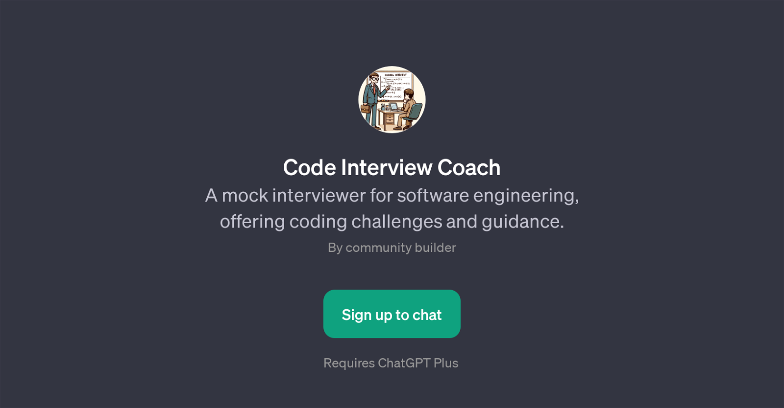 Code Interview Coach website