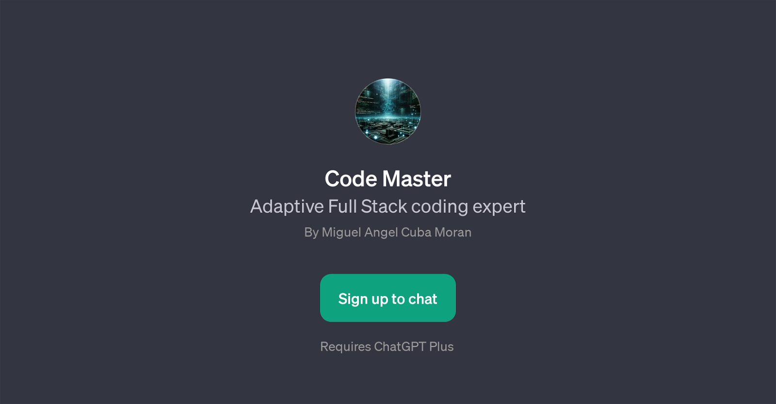 Code Master website