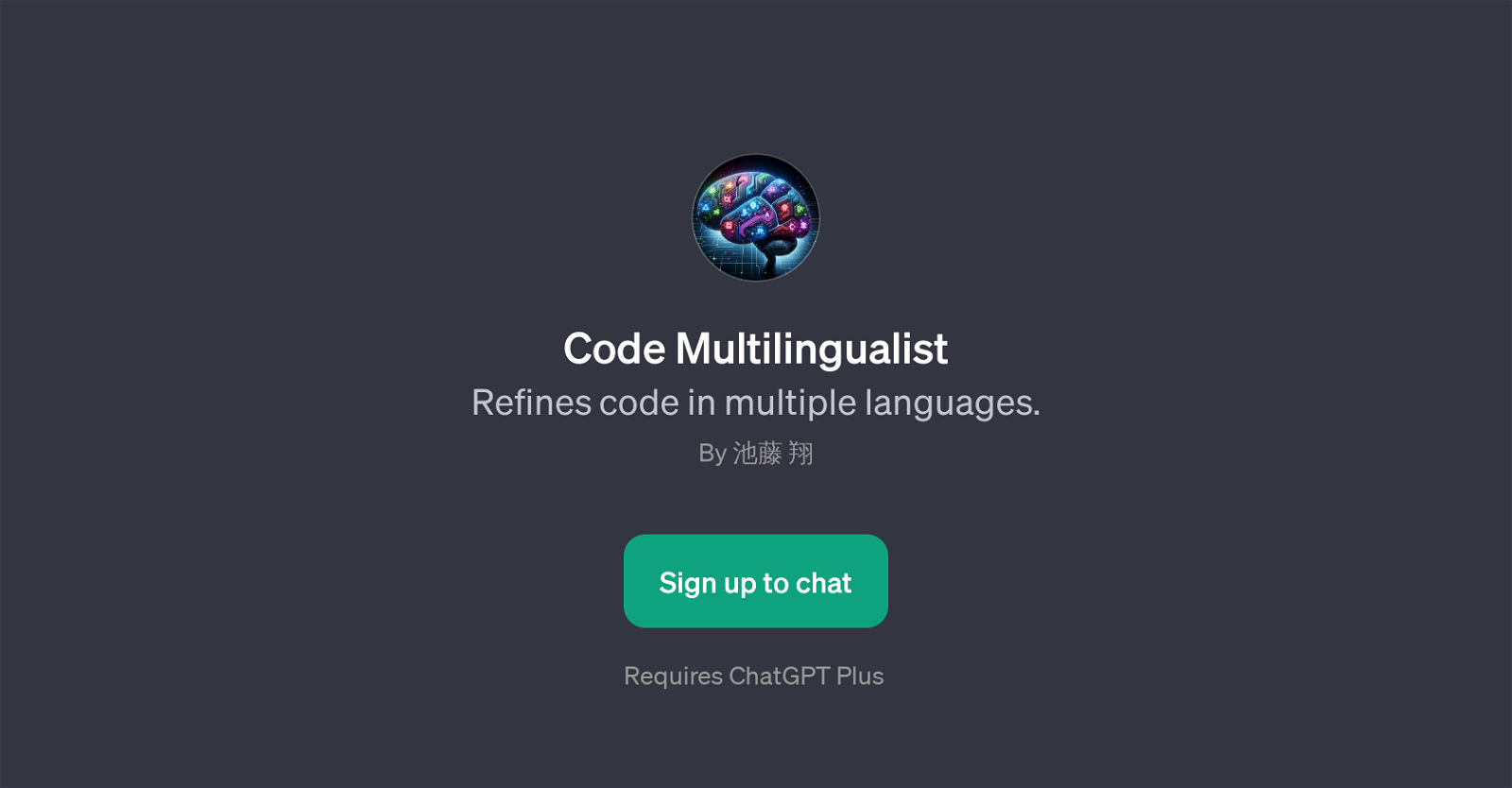 Code Multilingualist website