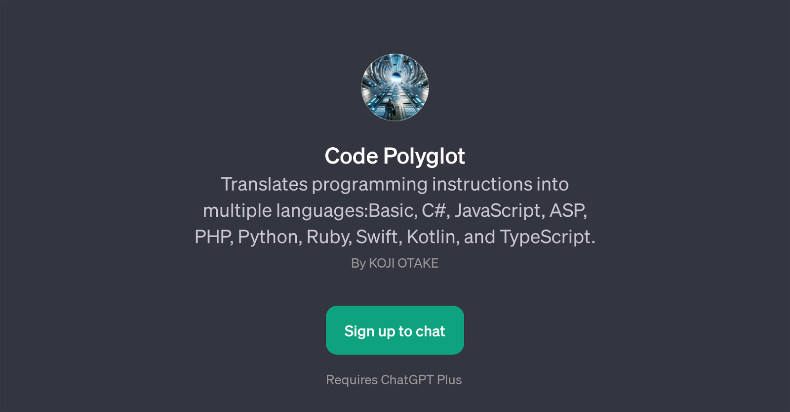 Code Polyglot website