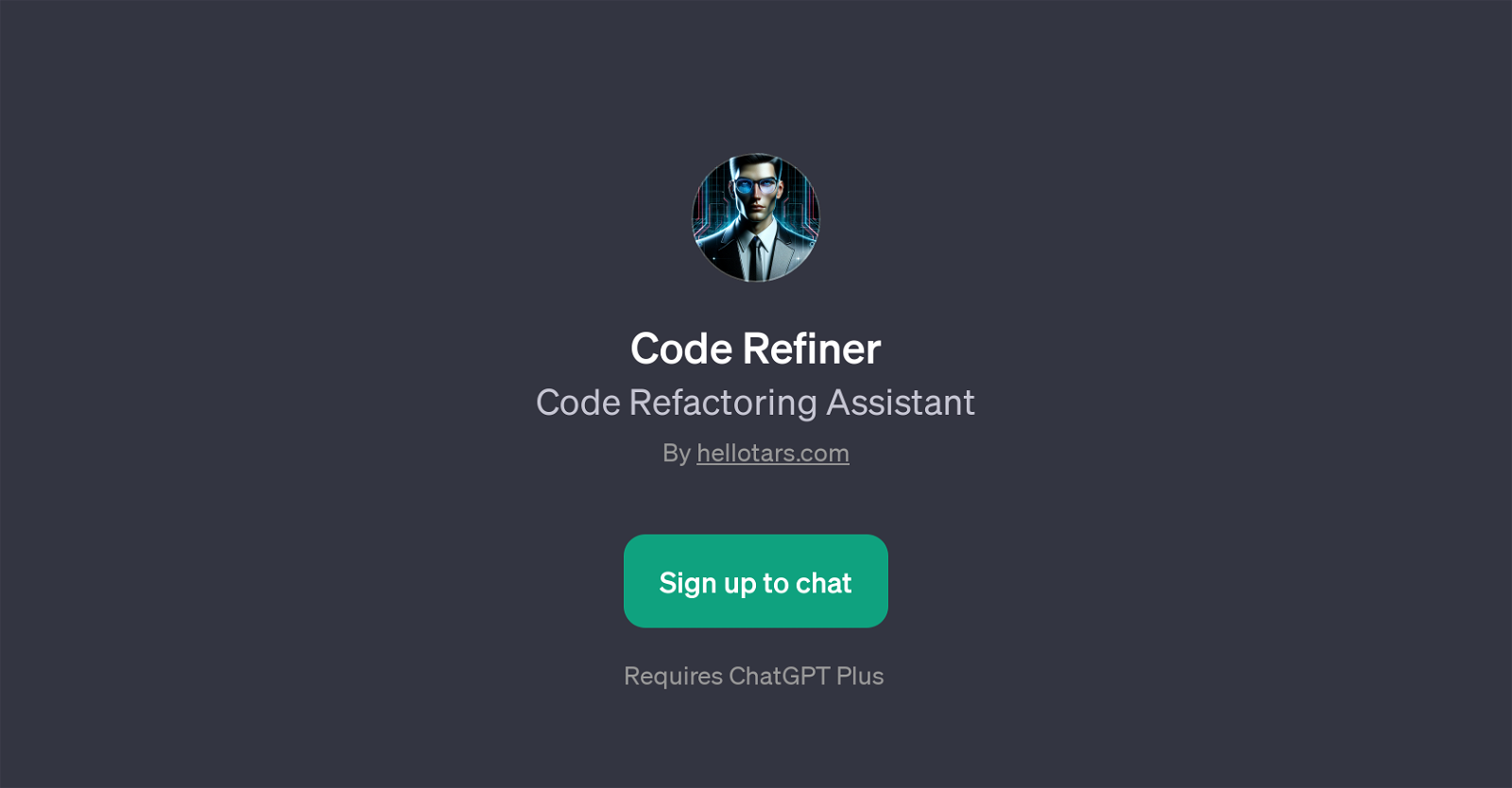 Code Refiner website