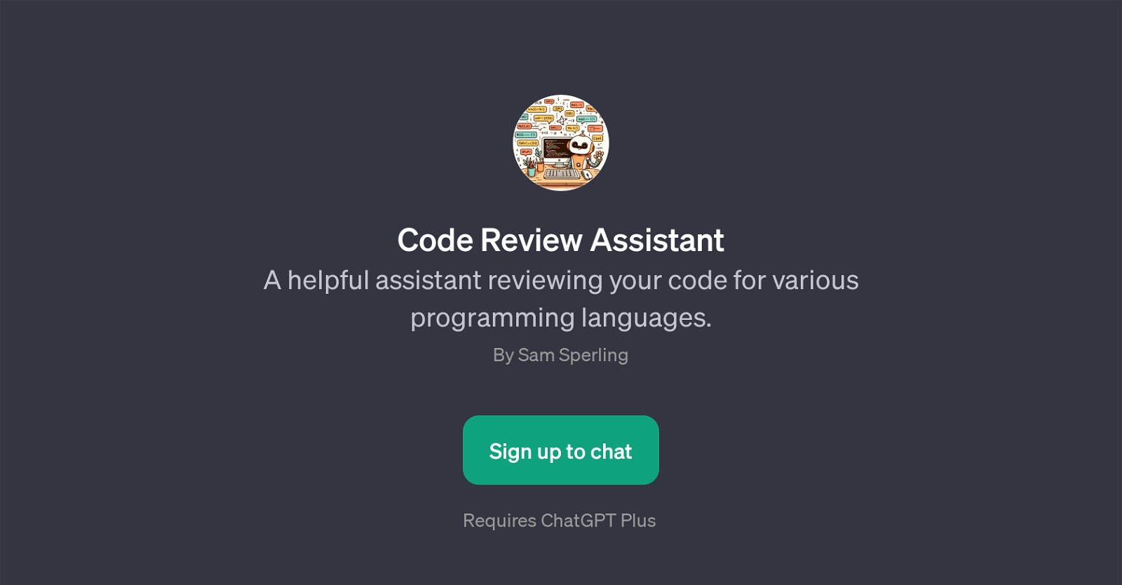Code Review Assistant website