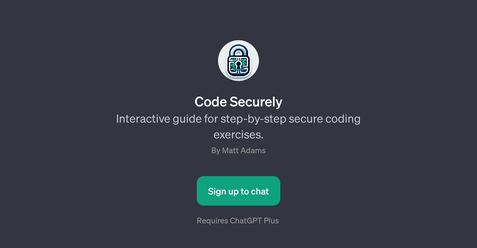 Code Securely website