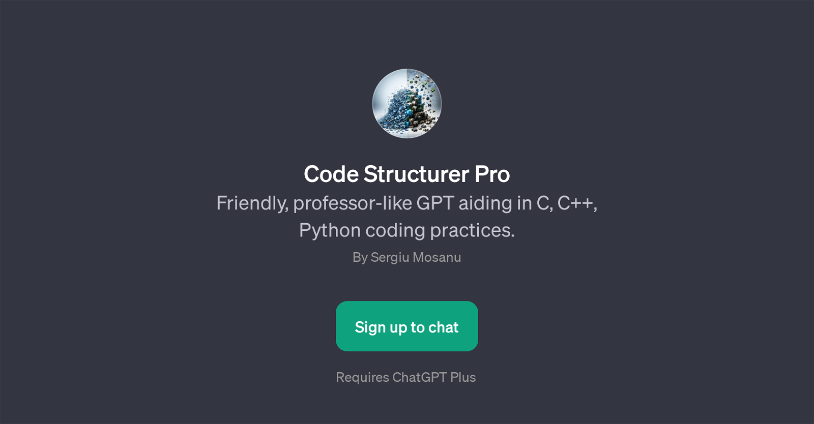 Code Structurer Pro website