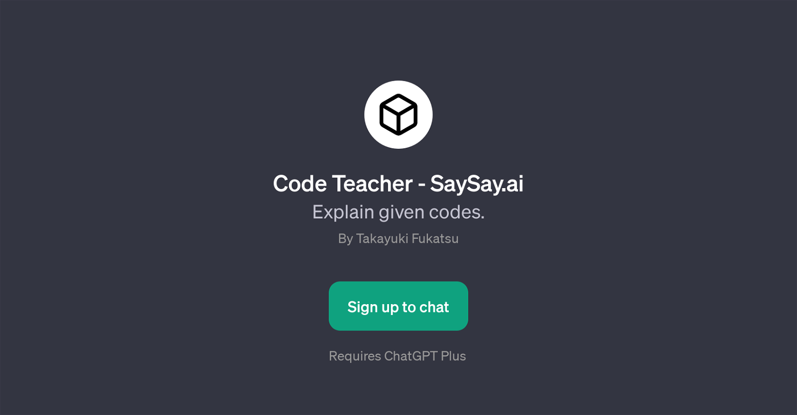 Code Teacher website