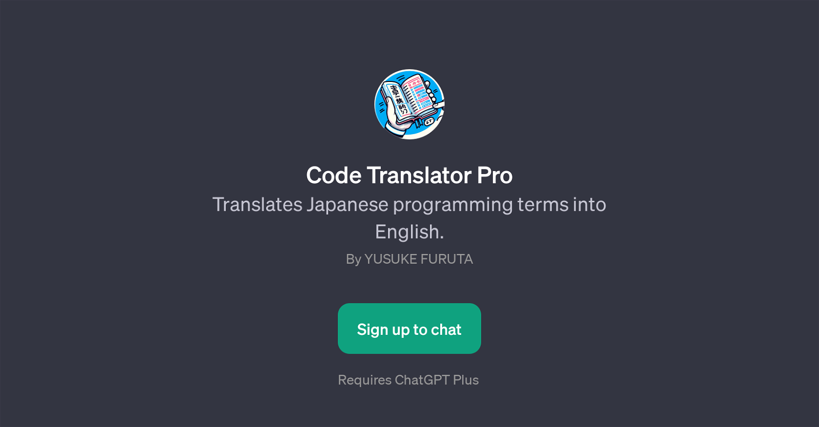 Code Translator Pro website