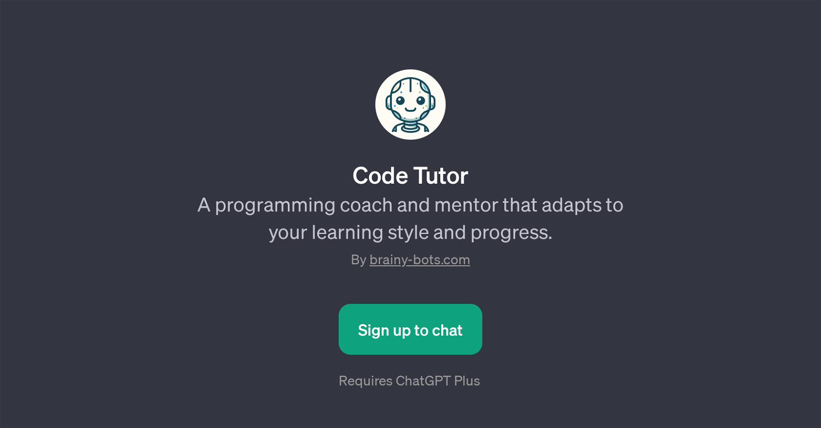 Code Tutor website