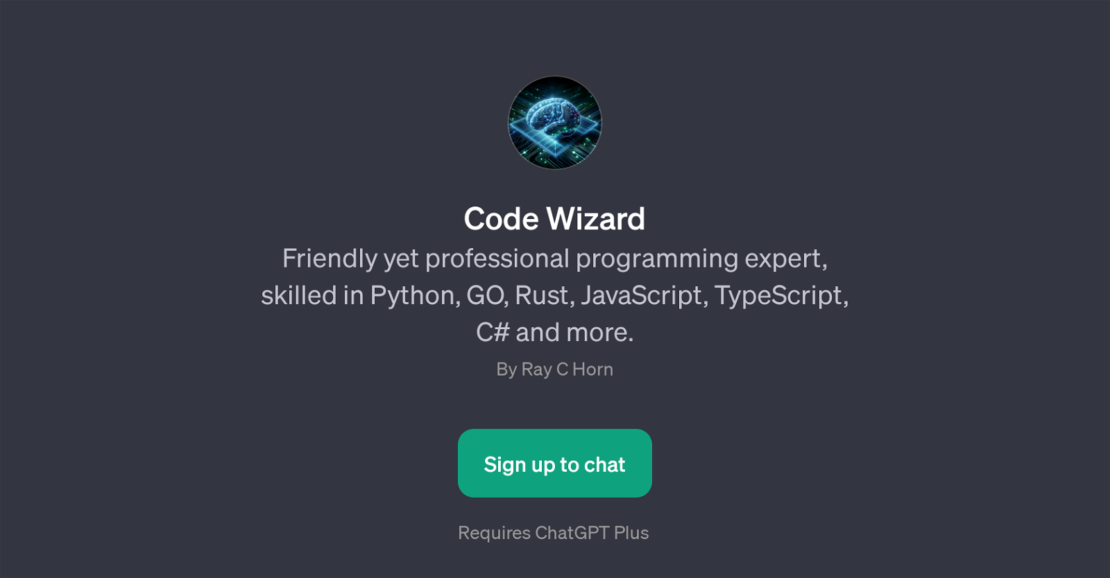 Code Wizard website