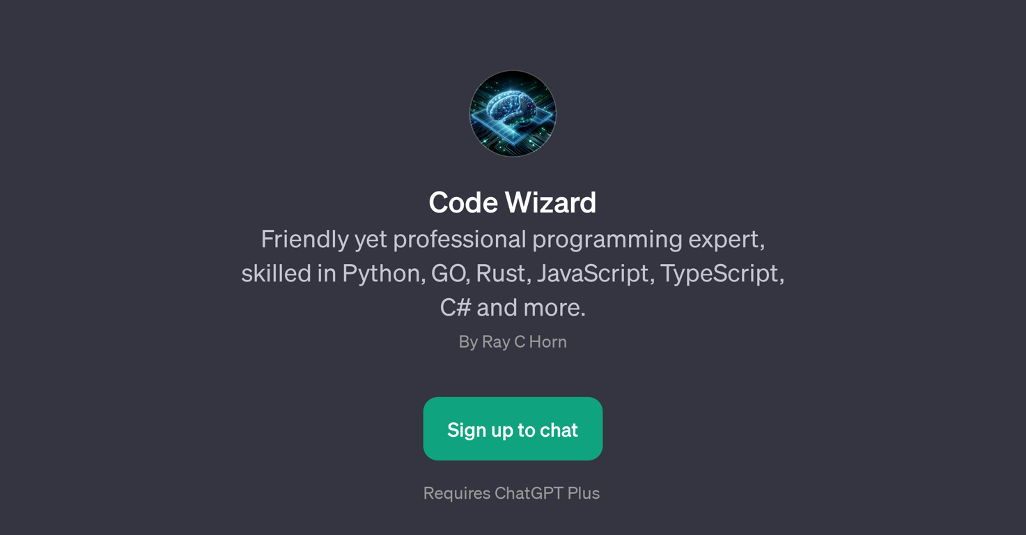 Code Wizard website