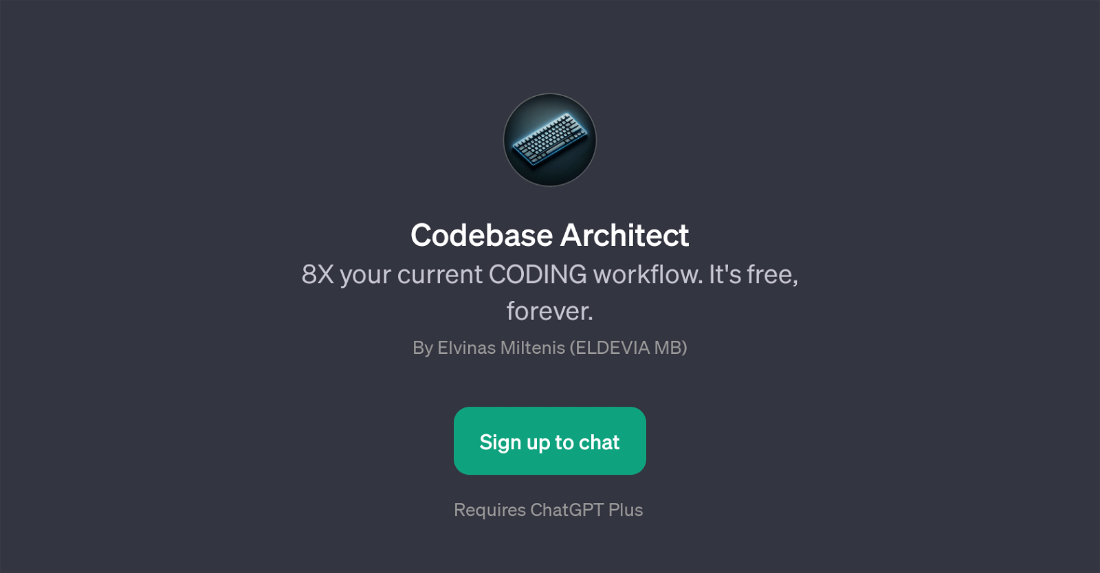 Codebase Architect website