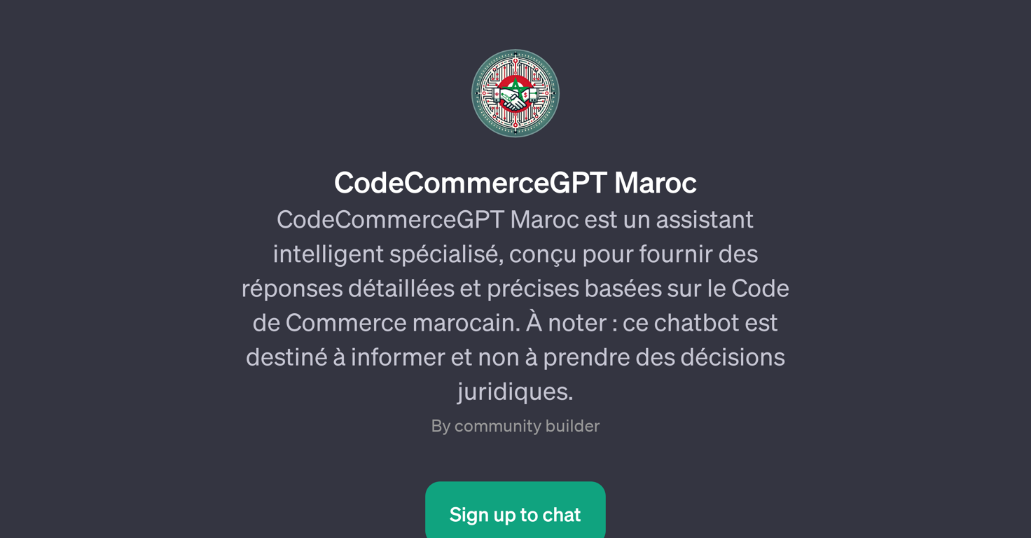 CodeCommerceGPT Maroc website