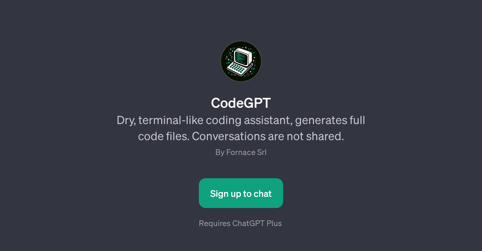 CodeGPT website