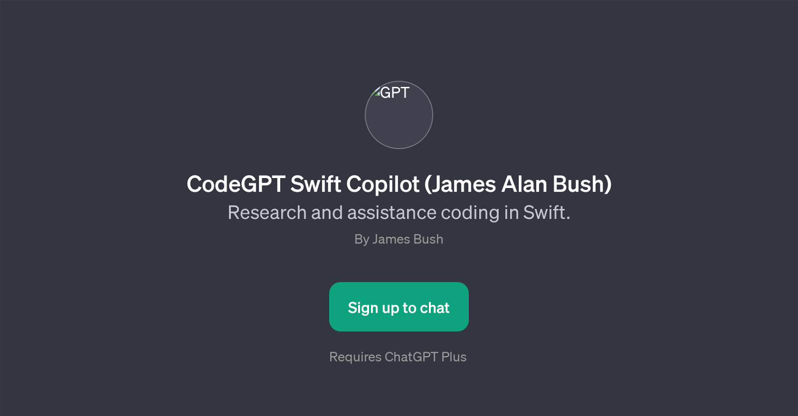 CodeGPT Swift Copilot website