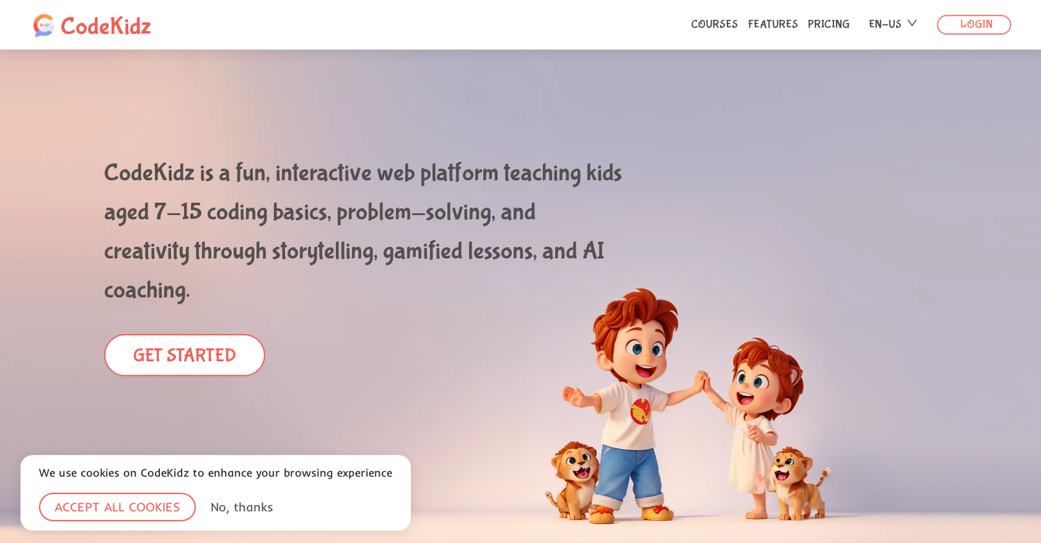 Codekidz website