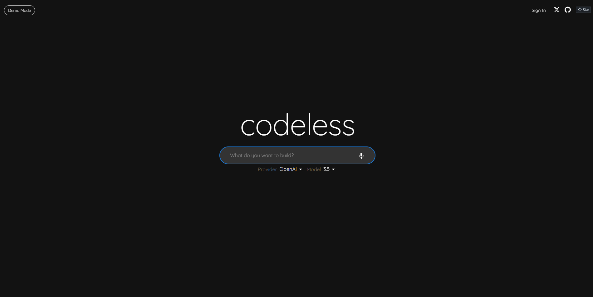 CodelessAI