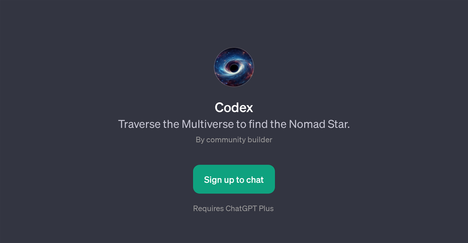 Codex website