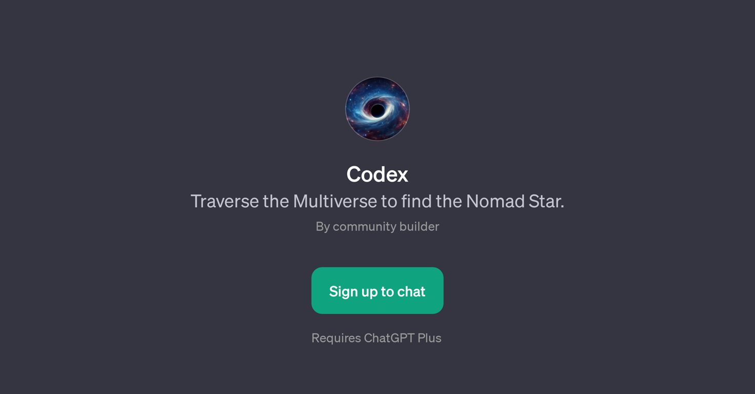 Codex website