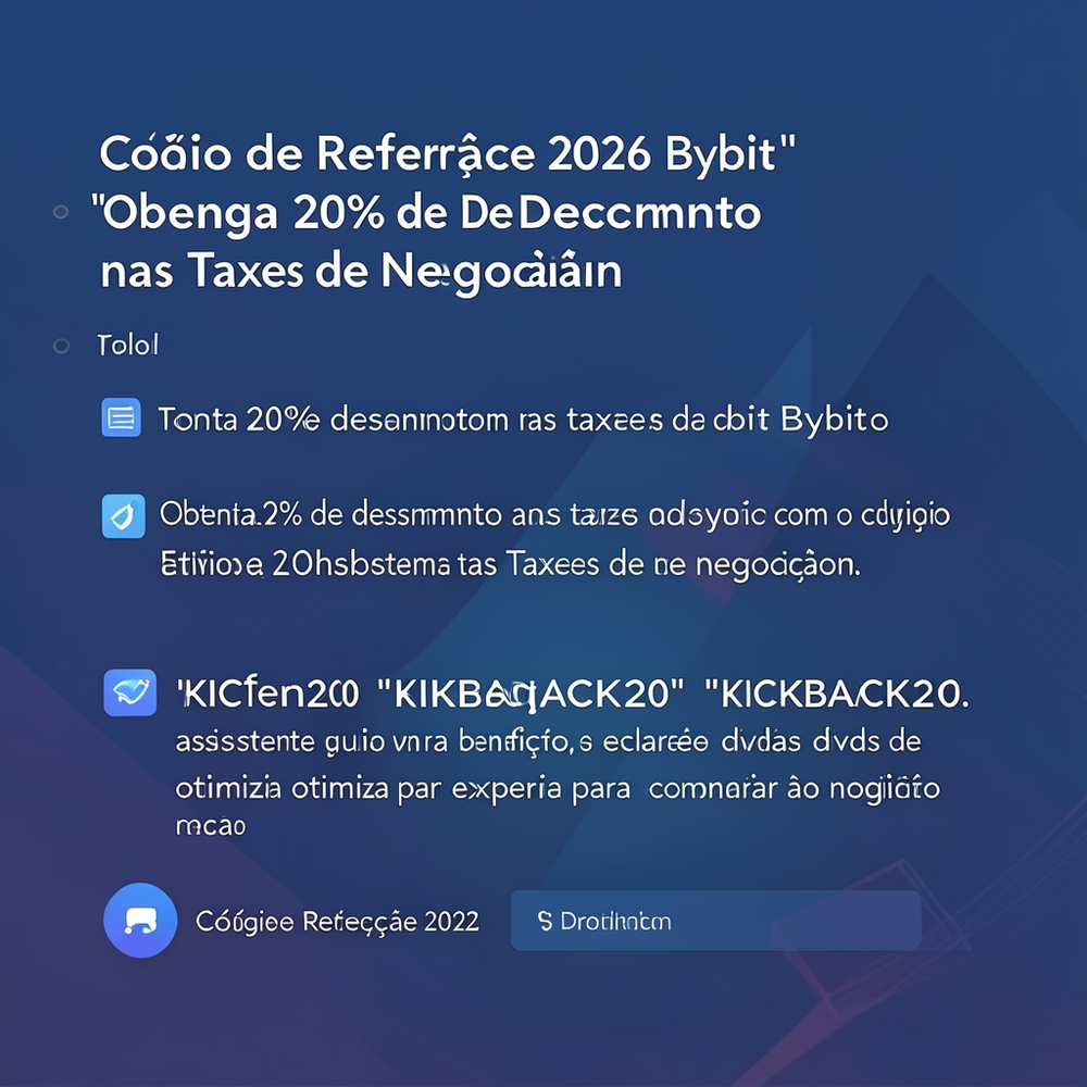 Código de Referência 2026 Bybit "KICKBACK20" Obtenha 20% de Desconto nas Taxas de Negociação website