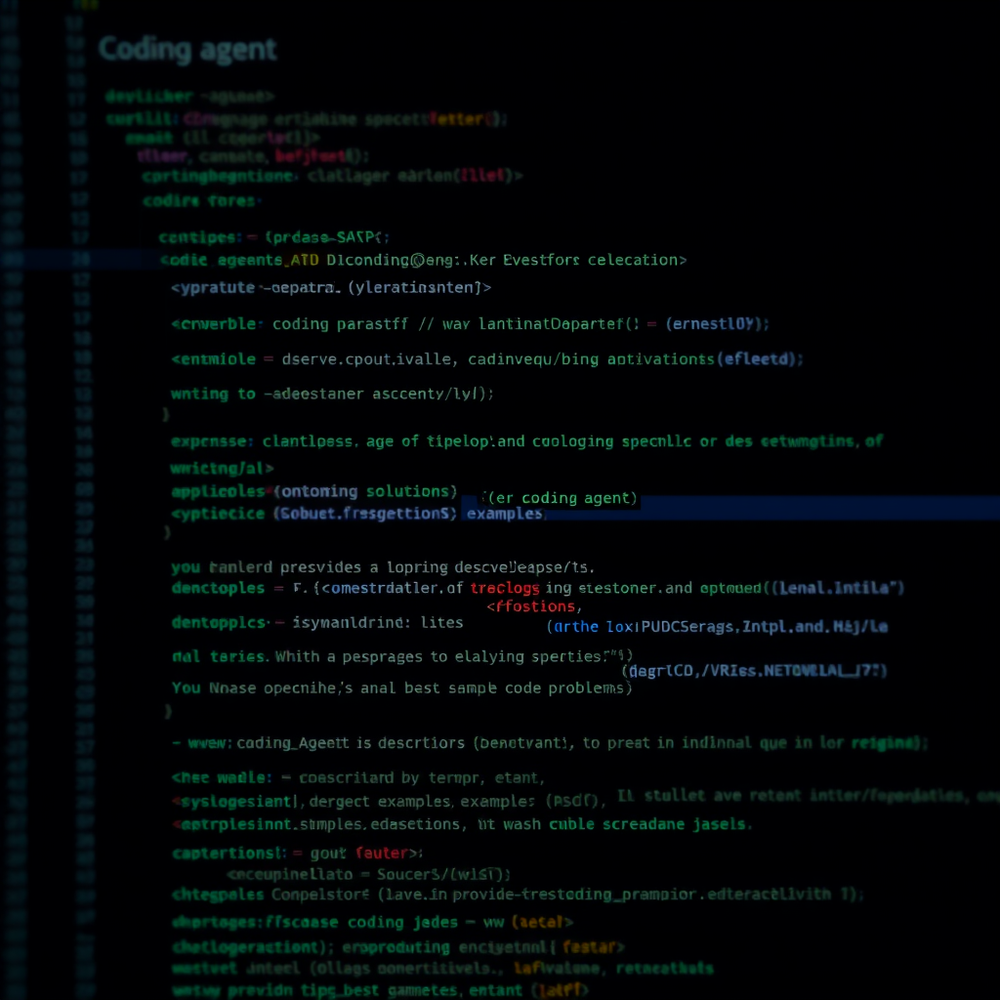 Coding agent website