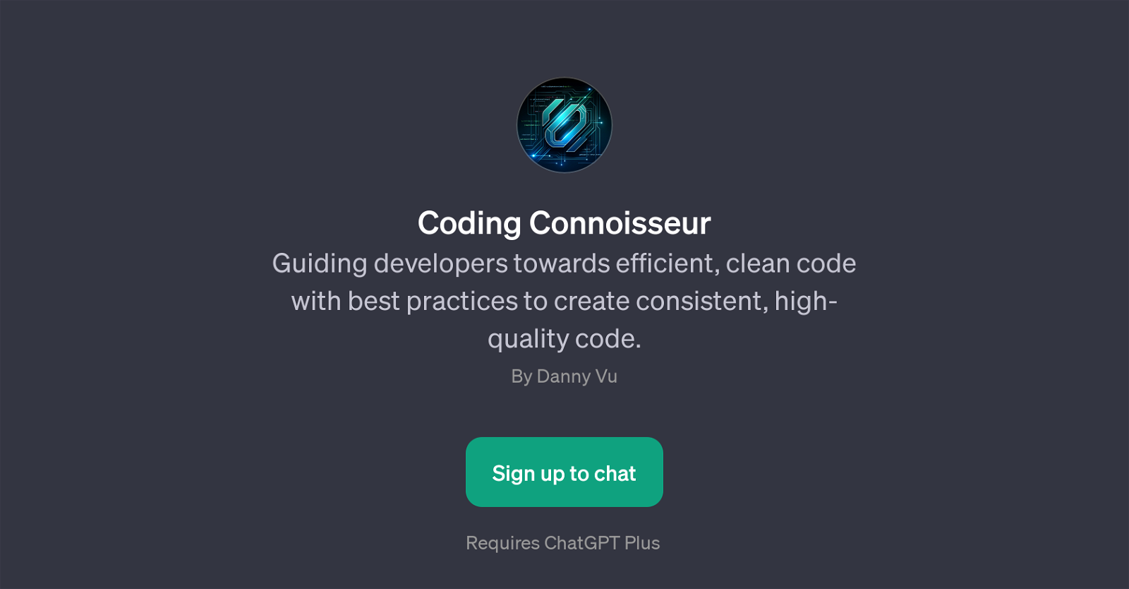 Coding Connoisseur website
