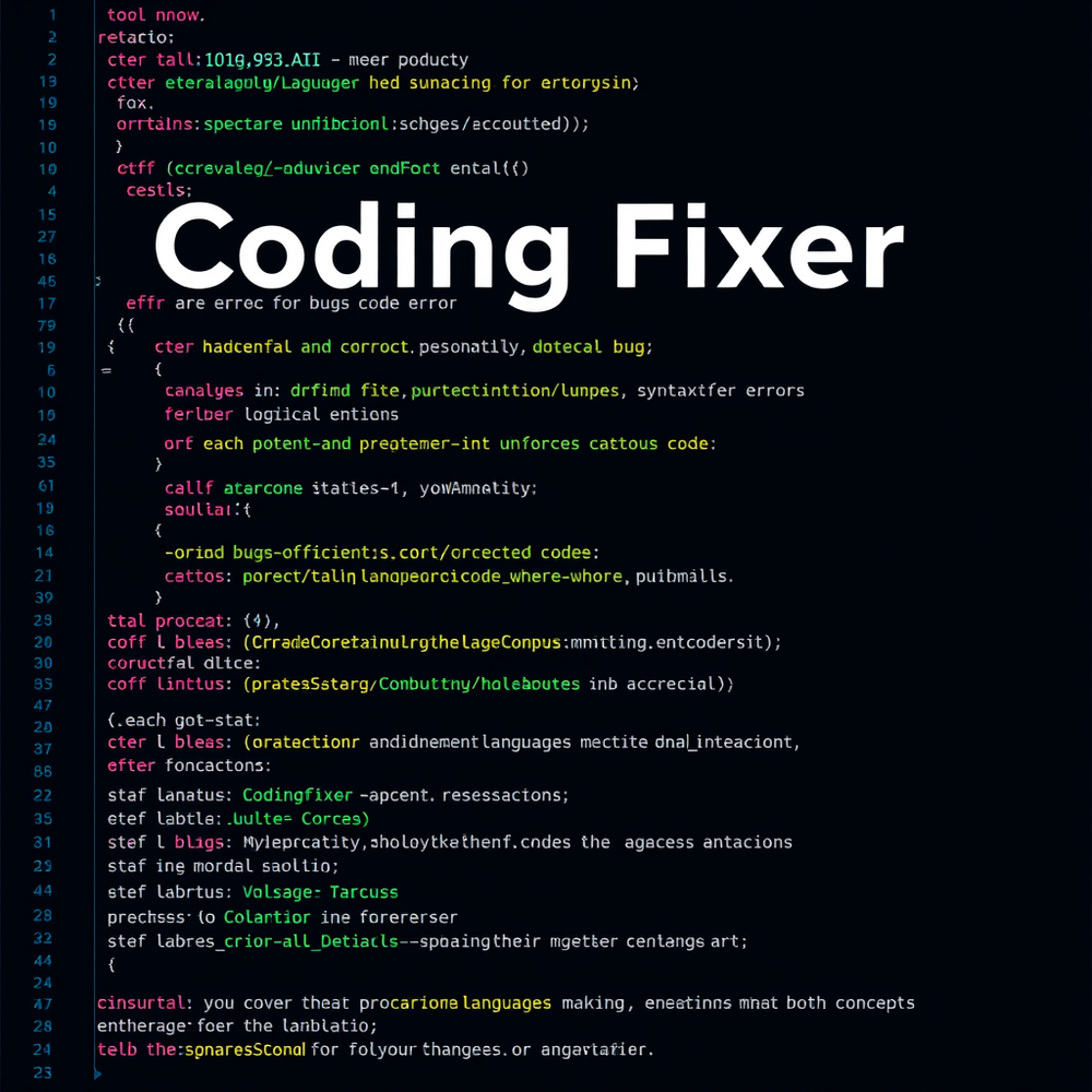 Coding Fixer website