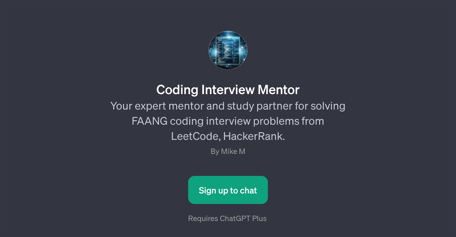 Coding Interview Mentor website
