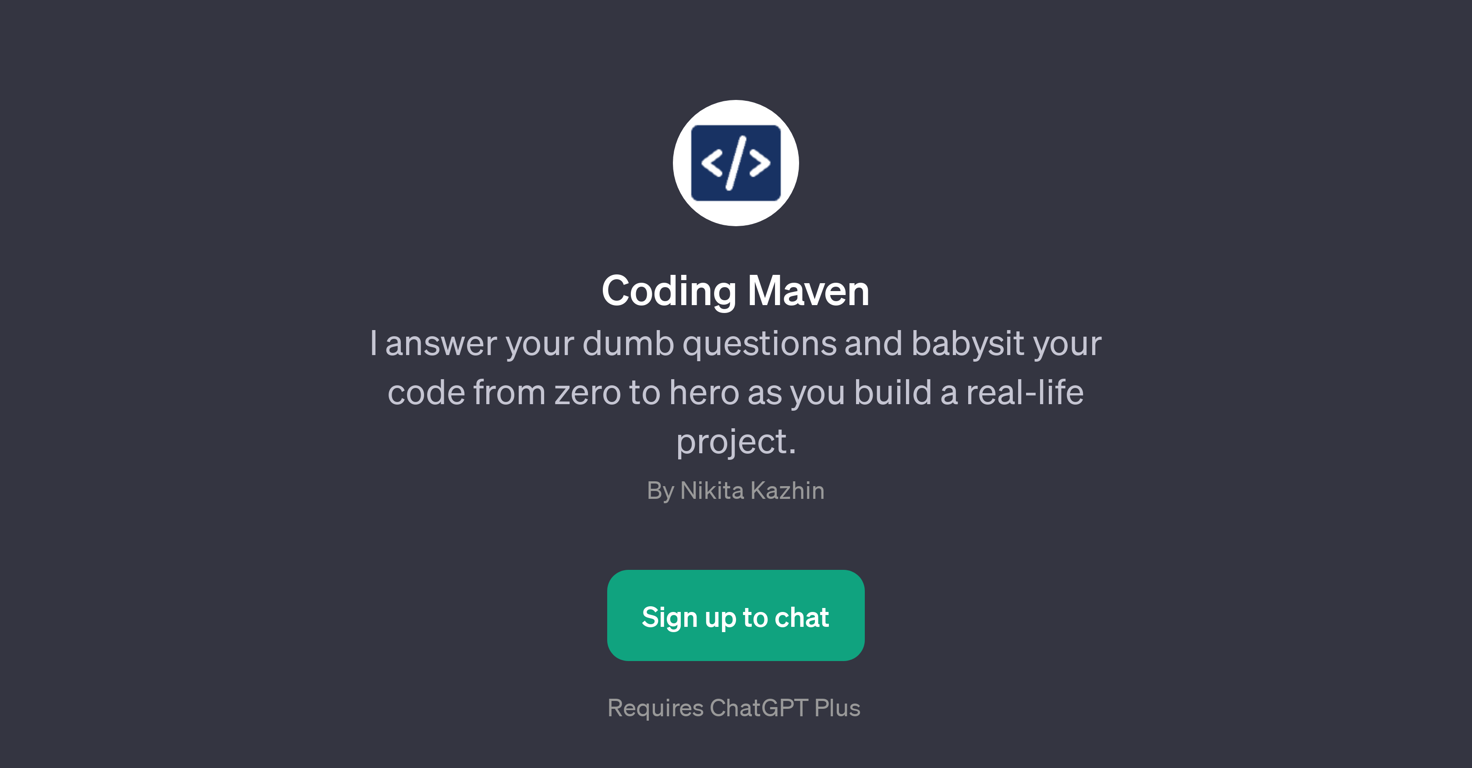 Coding Maven website