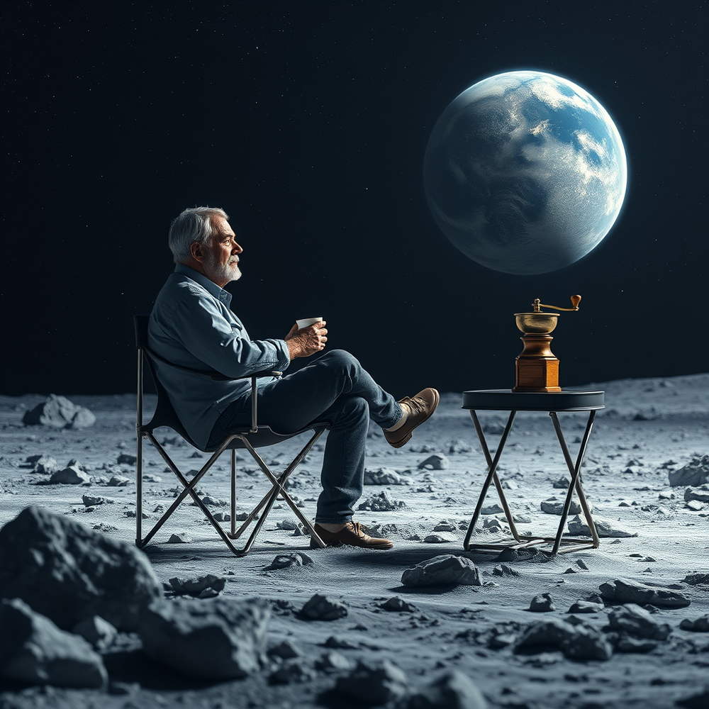 Coffee Break on the Silent Moon website