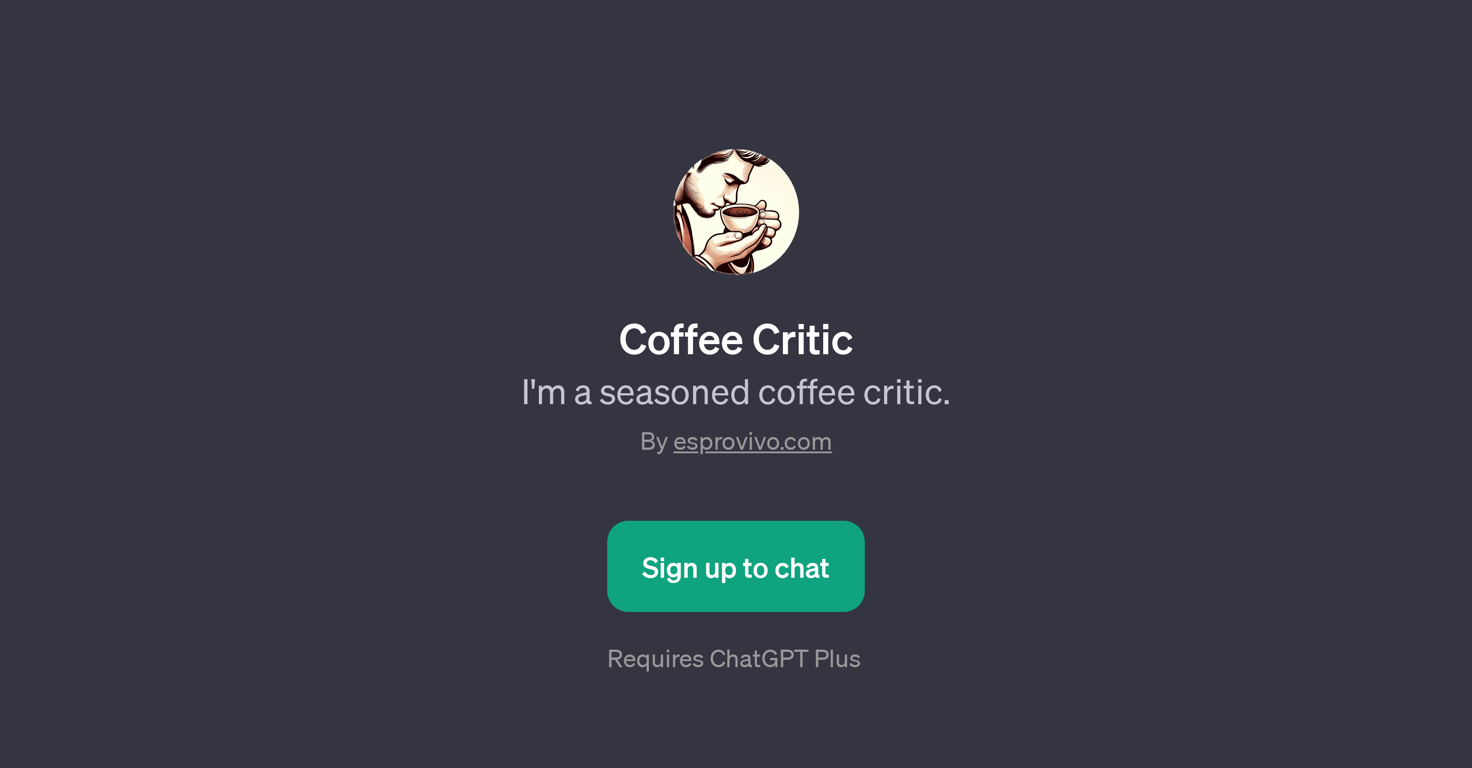 Coffee Critic website