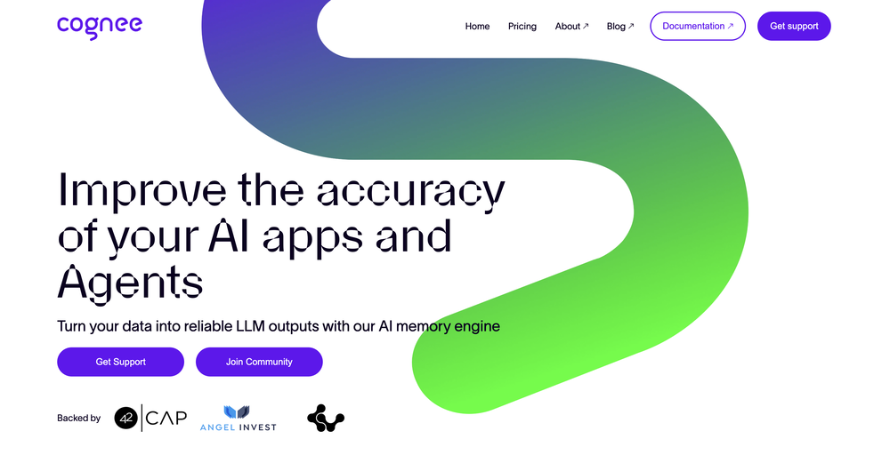 Cognee website