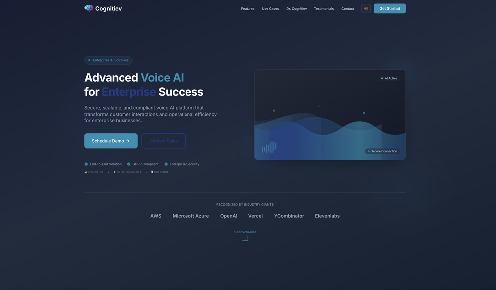 Cognitiev PRO website